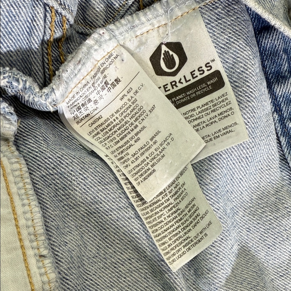 Levi's Light Blue Jean Jacket for Women - Picture 4 of 5